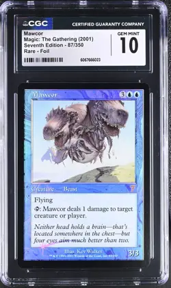 MAWCOR 7th Edition Foil Rare CGC 10 MTG [Nostalgium] - Image 1
