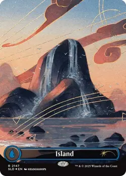 MTG Island (2147) - Foil, NM-Mint, English Secret Lair Drop Series - Image 1