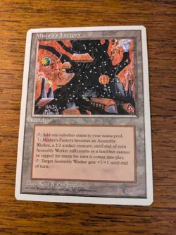 MTG Mishra's Factory - 4th Edition - LP - Image 1