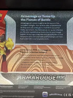 Pokemon TCG - Armarouge ex Premium Collection (6 Boosters & 3 Foil Promo Cards) - Image 2