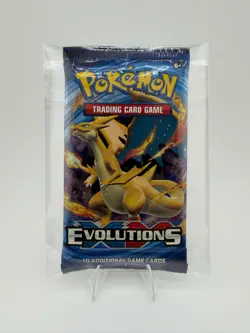 Pokemon TCG XY Evolutions Booster Pack 2016 Charizard Artwork Factory Sealed - Image 1
