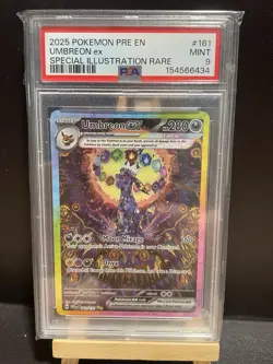Pokemon Umbreon ex Special Illustration Rare Holo PSA 9 Prismatic 161/131 - Image 1