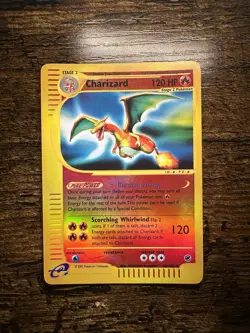 2002 Pokemon Expedition Set Charizard Reverse Holo #40 - Image 1