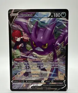 🦇 Crobat V TG20/TG30 SWSH11: Lost Origin Trainer Gallery Full Art NM Pokemon 🦇 - Image 1