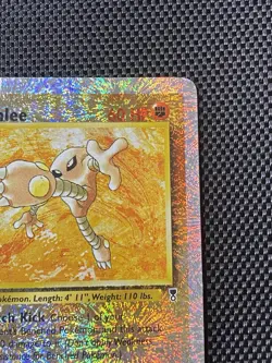 Hitmonlee 13/110 Pokemon TCG Legendary Collection Reverse Holo Foil Rare Damaged - Image 3