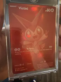 Pokemon English Black Bolt And White Flare Red Victini 172/086 BWR NM - Image 2