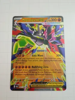 Mega Zygarde ex 047/088 Pokemon TCG Perfect Order NM - Image 1