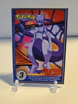 Pokemon Burger King PokeTrivia Perforated Jigglypuff #39 - Image 3