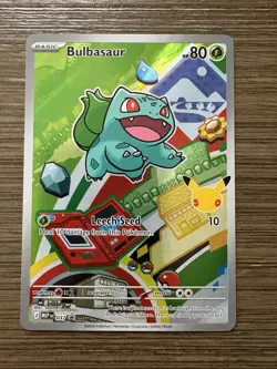 Pokemon First Partners Illustration Collection MEP Bulbasaur Charmander Squirtle - Image 3