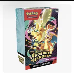 4X Pokemon TCG: Mega Evolution-Ascended Heroes Booster Bundle (6 Packs) PRESALE - Image 1
