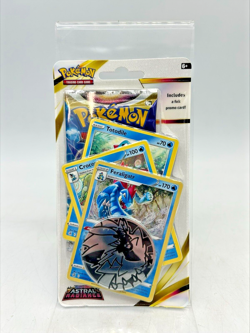 Pokemon TCG Sword & Shield Astral Radiance Blister Pack - Feraligatr - Image 1