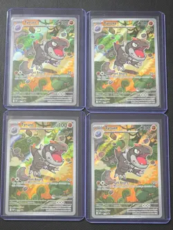 Tyrunt 070 Black Star Promo Lot x2 Pokemon Center Exclusive x2 Black Star Promos - Image 1
