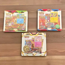 Pokemon Sword & Shield Era Mixed Set 3-Pack Booster Blister Set - Factory Sealed - Image 1