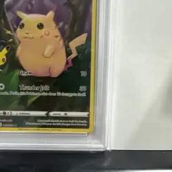 2021 POKEMON CELEBRATIONS #005 FULL ART/PIKACHU PSA 9 - Image 4