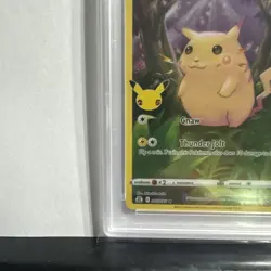 2021 POKEMON CELEBRATIONS #005 FULL ART/PIKACHU PSA 9 - Image 5
