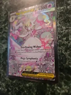 Pokemon Mega-Gardevoir EX TCG Generations Holo Full Art Ultra Rare 178/132 - Image 2