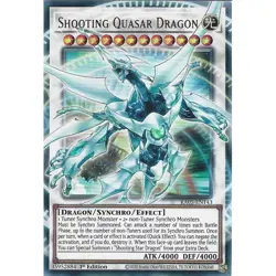 Shooting Quasar Dragon Yu-Gi-Oh! RA05-EN143 1st Ultra Rare OVERFRAME - Image 1