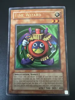 Yu-Gi-Oh! TCG Time Wizard Metal Raiders MRD-065 Unlimited Ultra Rare LP - Image 1