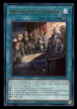 Yugioh Noble Knights of the Round Table #MAGO-EN086 Maximum Gold LP - Image 1
