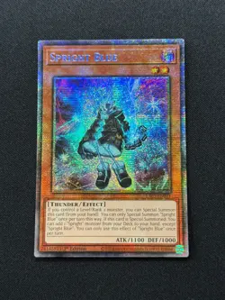 YuGiOh Starlight Rare Spright Blue RA05S-EN024 Rarity Collection 5 V - Image 1