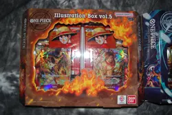 One Piece TCG Illustration Box Vol 5 and Vol 6 - LOT of (2) - Factory Sealed NEW - Image 3