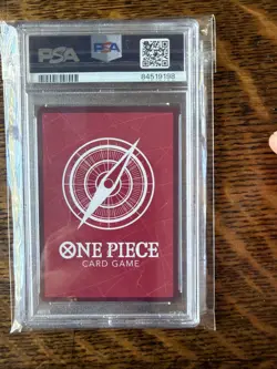 2023 ONE PIECE OP02-PARAMOUNT WAR ALTERNATE ART #072 ZEPHYR PSA 10 - Image 2