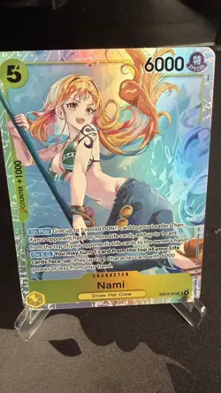 Nami EB03-053 Extra Booster: One Piece Heroines Edition Foil SR - Image 1