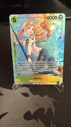 Nami EB03-053 Extra Booster: One Piece Heroines Edition Foil SR - Image 3