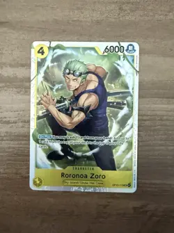 RORONOA ZORO OP15-113 SUPER RARE ADVENTURE ON KAMI'S ISLAND ONE PIECE NEAR MINT - Image 1