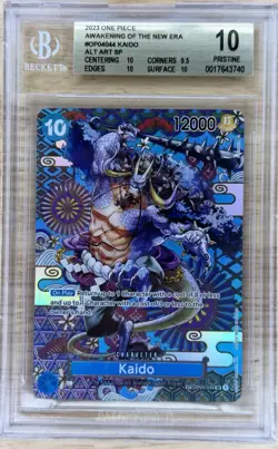 2023 Kaido One Piece SP OP04-044 SR Alt Art Awakening New Era BGS 10💥🔥 - Image 1