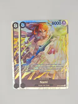 OP15-086 Nami SR X2 Adventure on Kami's Island One Piece TCG English - Image 1