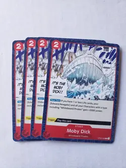 Moby Dick op02-024 C Paramount War X4 Playset One Piece CCG Eng NM Stage - Image 1