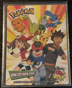2002 Pokemon Latios & Latias Special Wendy's Kid's Meal Card Sealed #09/15 - Image 1