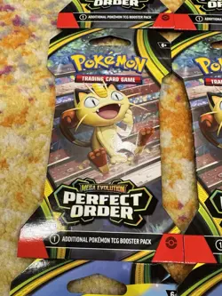 Pokemon TCG Perfect Order Sleeved Booster Pack Lot of 12 - Image 2