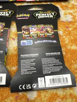 Pokemon TCG Perfect Order Sleeved Booster Pack Lot of 12 - Image 5