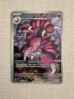 Pokemon TCG Drapion 097/088 ME03: Perfect Order Illustration Rare NM - Image 1