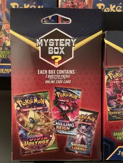 *Brand New* Walmart Pokemon Mystery BoxU 3 Packs With Possible Vintage! - Image 2