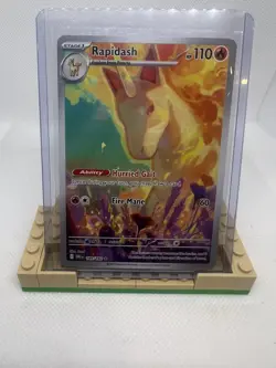Rapidash 189/182 Sv10: Destined Rivals Holo Rare Pokemon TCG NM Condition - Image 1