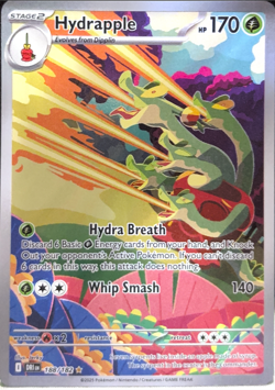 Hydrapple 188/182 Illustration Rare SV: Destined Rivals Pokemon TCG NM - Image 1