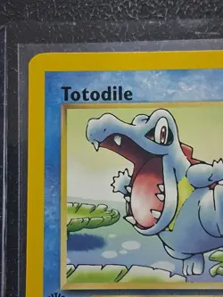 Pokemon - Neo Genesis - Totodile 81/111 - 1st Edition Condition NM - Image 2