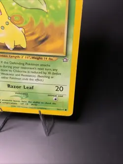 Chikorita - 54/111 Neo Genesis - 1st Edition LP-MP Vintage Pokemon TCG - 2000 - Image 4