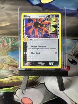 Pokemon - Lileep Holon Phantoms Delta Series 68/110 Reverse Holo STAMPED - Image 1