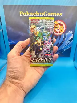 Eevee Heroes Booster Pack Lot Of (5x) (Japanese)Pokemon Tcg! New 4521329314143 - Image 1