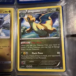 Dragonite 51/108 Rev Holo NM Pokemon Roaring Skies XY - Image 1