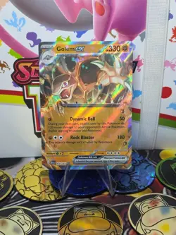Golem ex - 076/165 Double Rare Holo SV: Scarlet & Violet 151 NM Pokemon - Image 1