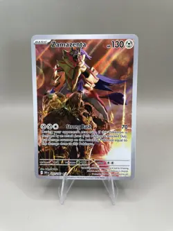 Pokemon TCG Zamazenta Destined Rivals 201/182 Illustration Rare - Image 1