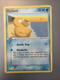2004 - Pokemon - PSYDUCK - Ex Team Rocket Returns - Non Holo - 70/109 - NM - Image 1