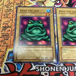 Yugioh - Frog the Jam Limited Edition MP1-004 McDonald's Promo VLP/NM X2 - Image 2