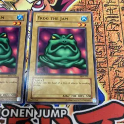 Yugioh - Frog the Jam Limited Edition MP1-004 McDonald's Promo VLP/NM X2 - Image 3