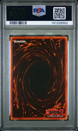 2002 YU-GI-OH! MRL-MAGIC RULER 1ST ED #103 SERPENT NIGHT DRAGON PSA 9 - Image 2